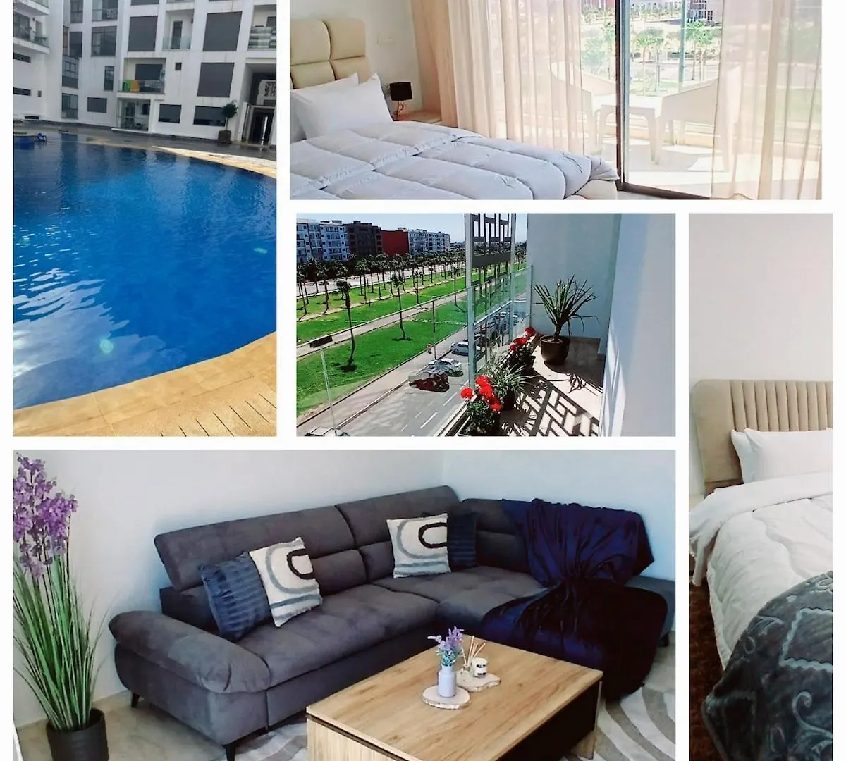Evasion De Luxe Avec Piscine - Agadir Bay Founty Apartamento